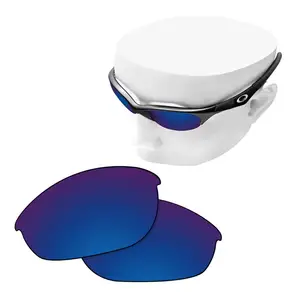 OOWLIT Polarized Replacement Lenses of Deep Water for-Oakley Half Jacket  Sunglasses