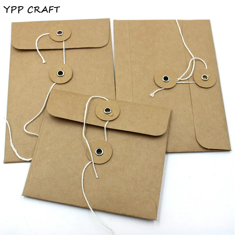 YPP ручная работа крафт бумажные пакеты/пакеты для хранения скрапбукинга Happy