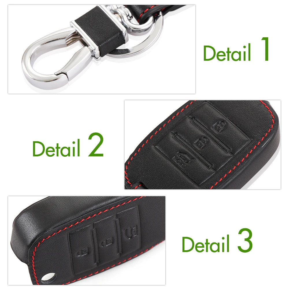 Автомобильный кожаный флип ключ складной для KIA KX5 Rio Sportage QL ceed Sorento cerato K2 K3 K4 K5