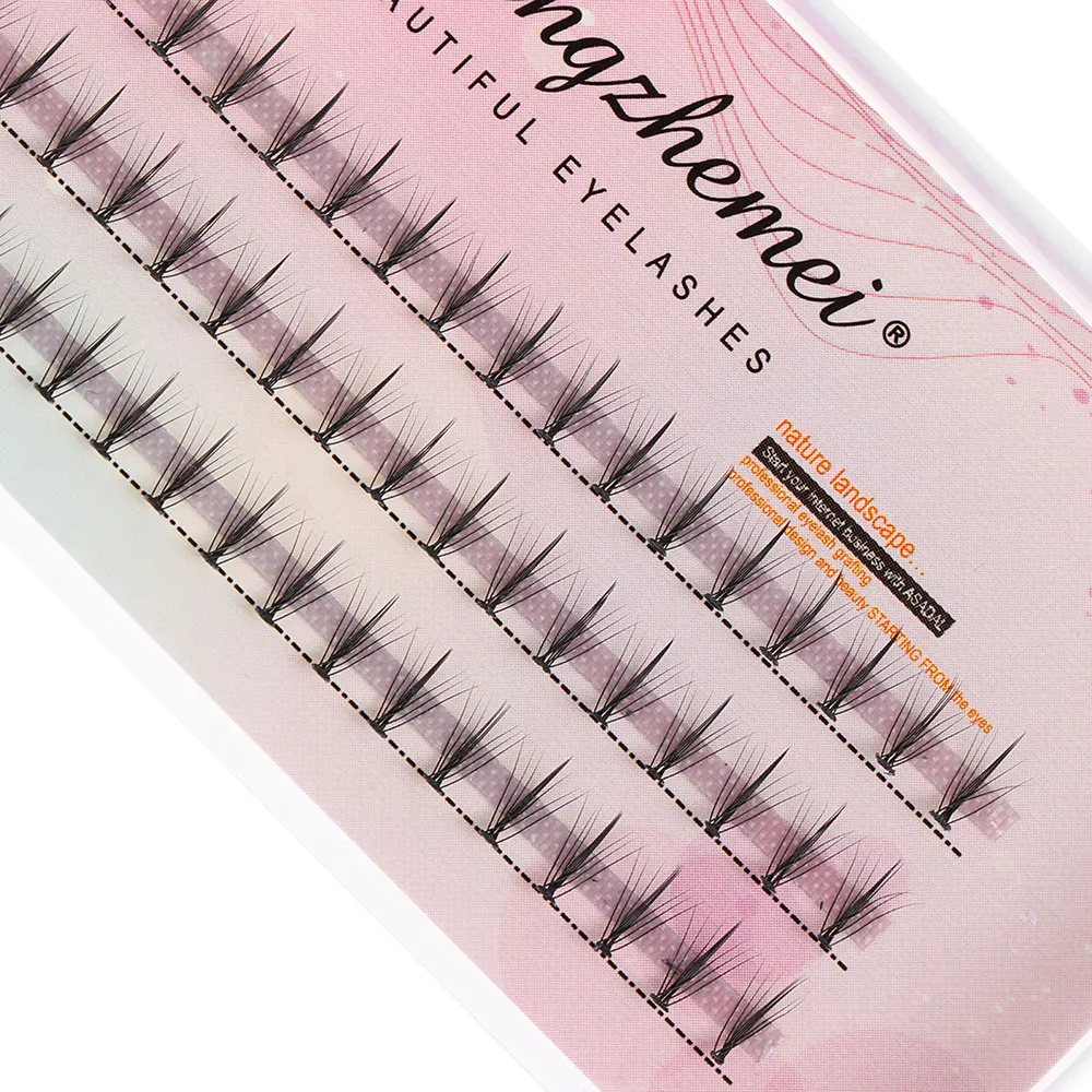 Накладные ресницы 60 кластеров/коробок накладные из искусственной норки с четким