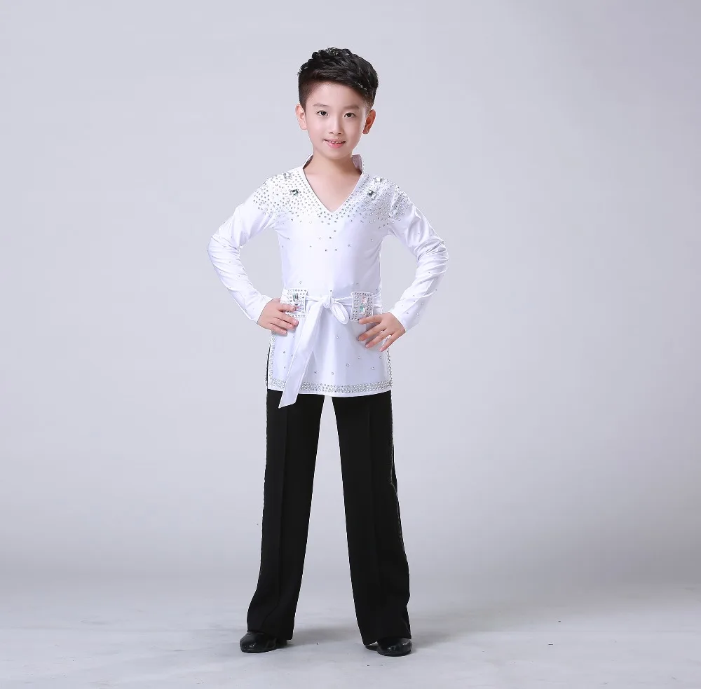 Новый костюм для латиноамериканской бальной комнаты мальчиков детский