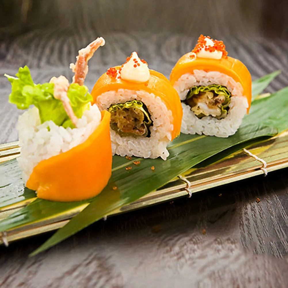 Для изготовления суши нетоксичные Бамбуковый Коврик для рулон DIY Rolling Stick