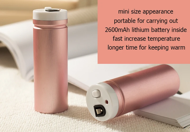 DMWD Мини карманный обогреватель грелка для рук с питанием от USB зимний портативный ручной мгновенный нагрев Взрывозащищенная бутылка плита