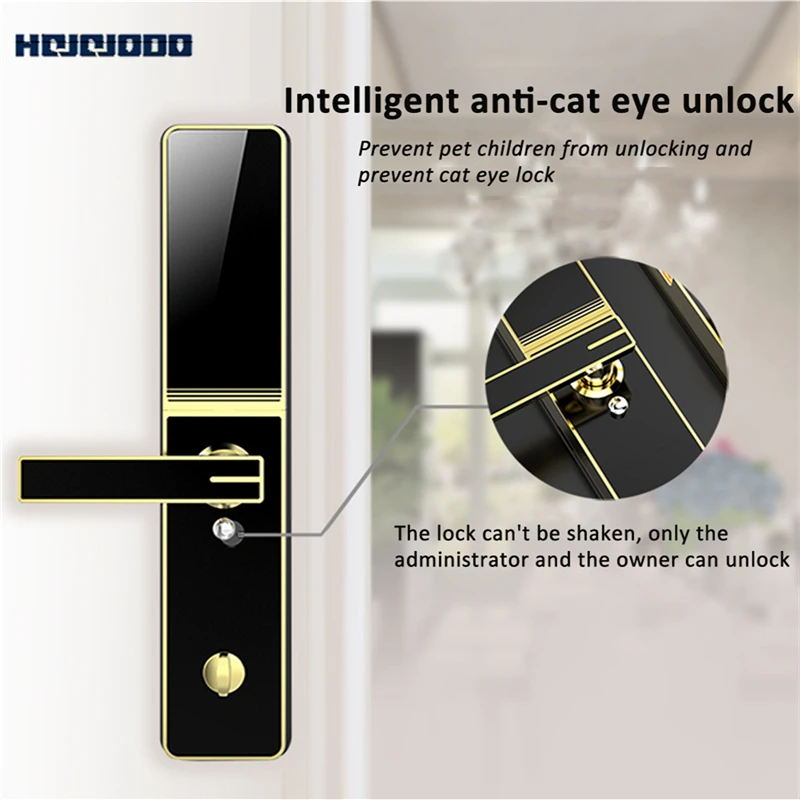 Hojojodo R10 электронный цифровой дверной замок со считывателем смарт карт Пароль Код