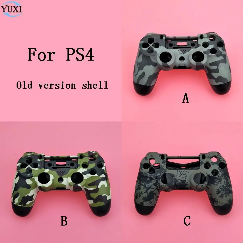 YuXi Камуфляжный корпус контроллера чехол для PS4 контроллер ручка Замена 1000 1100