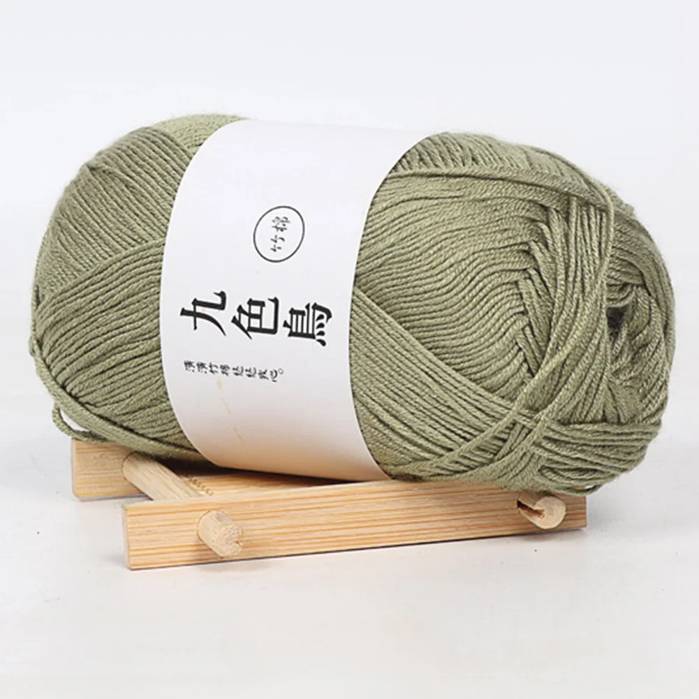50 г Детская тонкая шерстяная пряжа вязание крючком одеяло свитер шарф DIY Материал