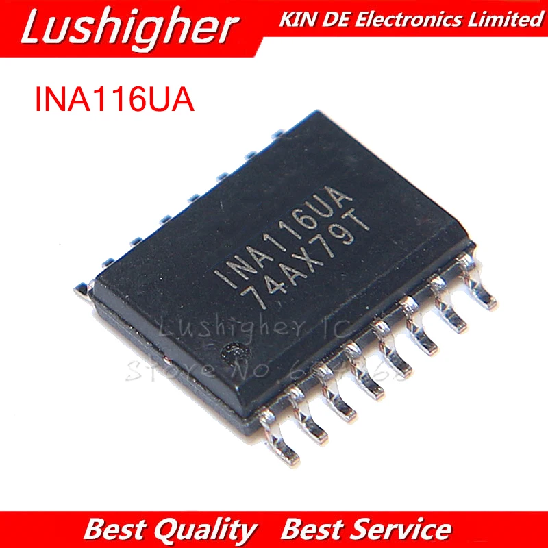 

2 шт. INA116UA INA116 SOP16 INA116U SMD