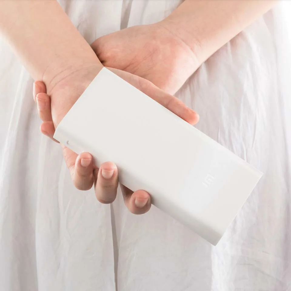 Оригинальный внешний аккумулятор Xiaomi 20000 мАч 2C Внешняя батарея Портативная