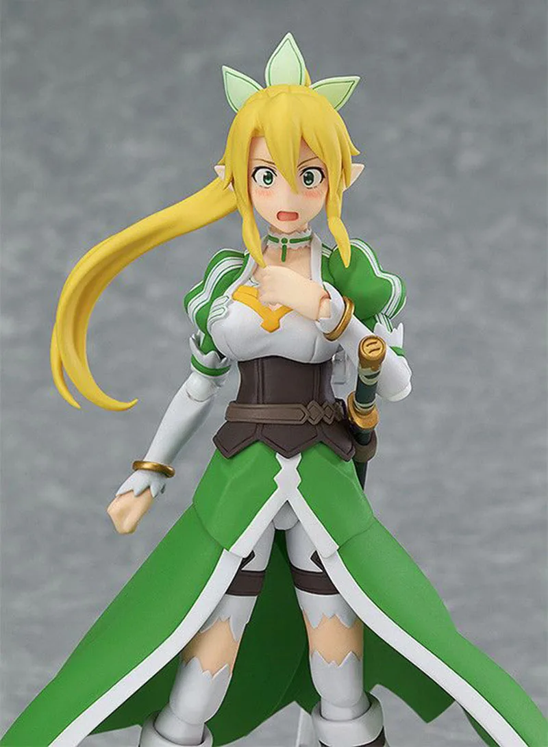 2017 New Anime Sword Art Online PVC Action Figures Toys Leafa ALO Figma Dolls Brinquedos Cosplay Gift 14cm | Игрушки и хобби