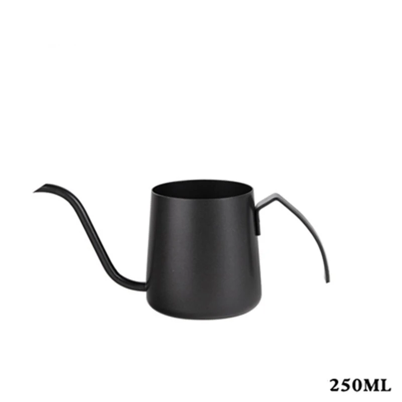 250ml350ml мини кофейник из нержавеющей стали турецкий длинный рот тонкий горшок