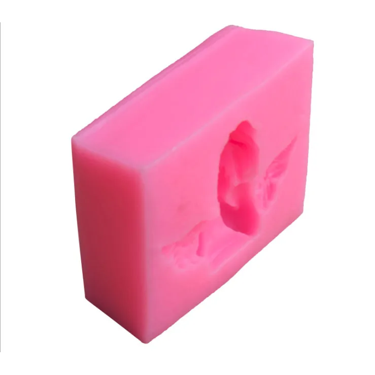 2018 новейшая рамка ангела силиконовая форма помадка для украшения торта