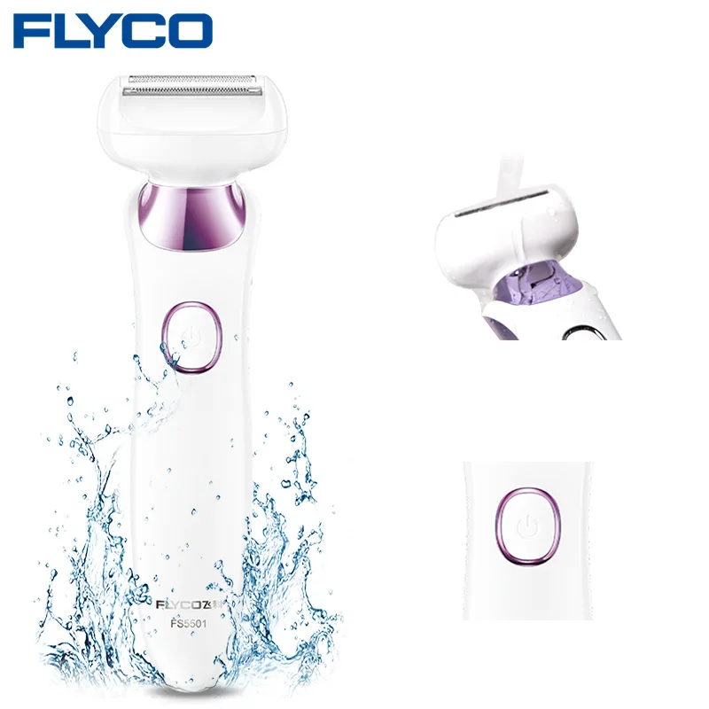 Flyco Эпилятор для женщин Электрический женский эпилятор ног лица триммер удаления