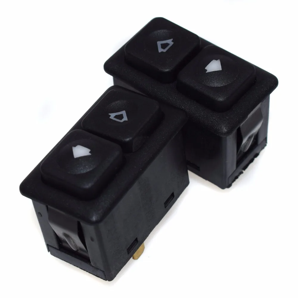 ISANCE 2 шт. переключатель стеклоподъемника люстра с подсветкой 61311381205 / 613 113 81205 для