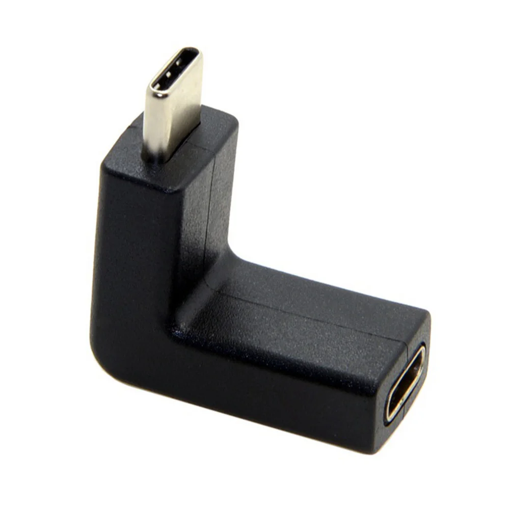 21*25mm New Elbow Design 90 Degree Right Angle USB 3.1 Type-C Male To Female Extension USB-C Adapter |