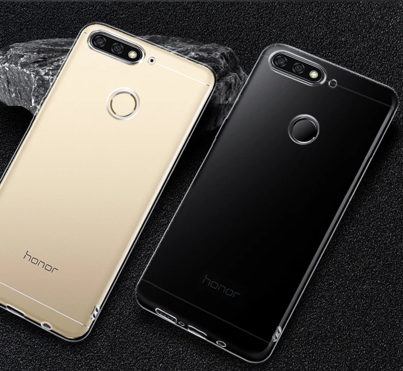 Чехол для Honor 7C Φ Русская версия 5 7 дюйма мягкий прозрачный чехол из ТПУ Huawei Pro