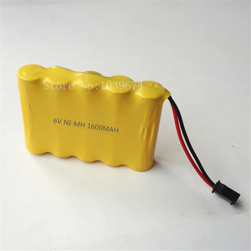 Заводская розетка для перезаряжаемых аккумуляторных батарей 6 в Ni-MH 1600 мАч 1 2 AA * 5