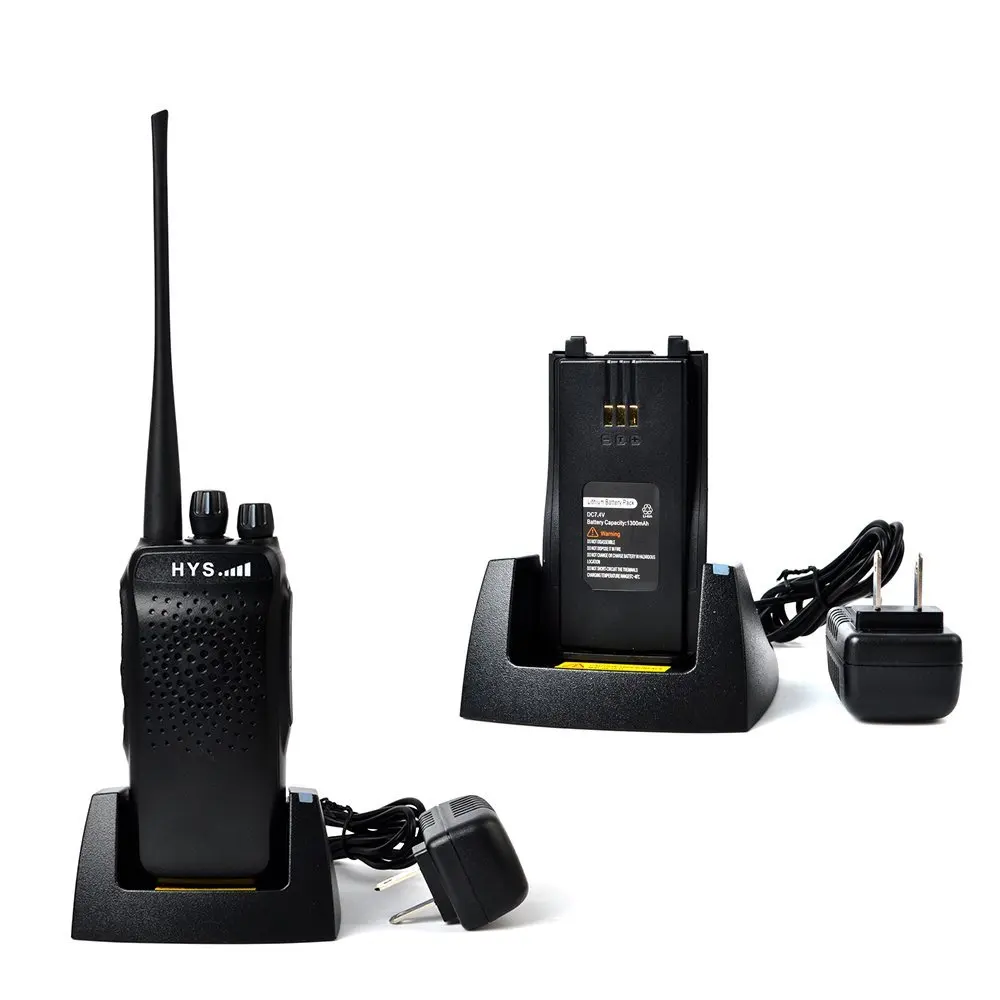 HYS TC D5W двухстороннее радио 5 Вт высокое Мощность UHF 400 480 мГц Перезаряжаемые