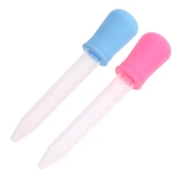 1pc 5ml baby spoon pipette liquid food dropper safe pp medicines dropper device portable infants feeding utensils kids safe care
