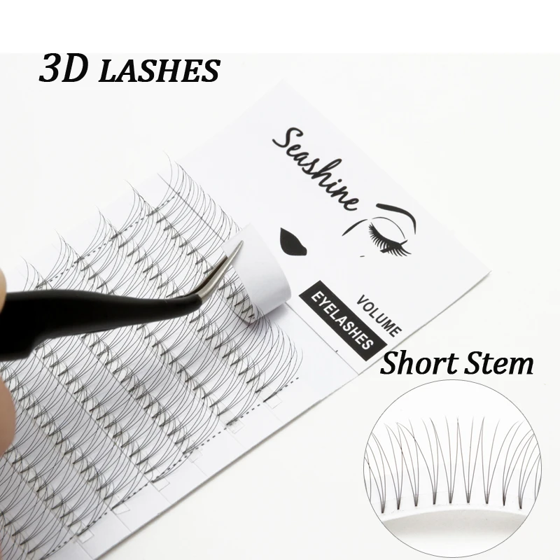Seashine короткие Стволовые предсделанные вентиляторы сборные 3D4D5D6D объемные