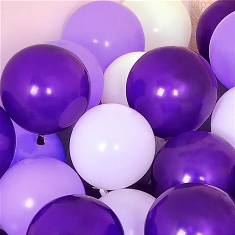 

BTRUDI 40pcs/lot 10inch Best quality 2.2g Smooth latex balloon Thicken Wedding birthday party descrption for kid Anniversary