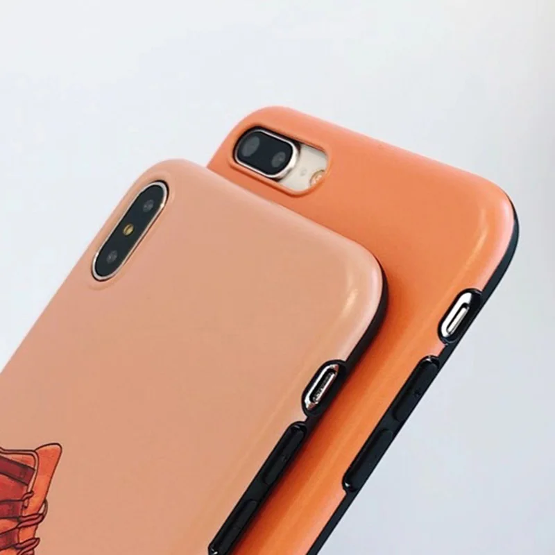 Phone Case For IPhone 6 6S 7 8 Plus Hot Air Dragon Ball Jordan AJ1 Sport Shoes Design Soft Back Cover X 10 XS Max XR |