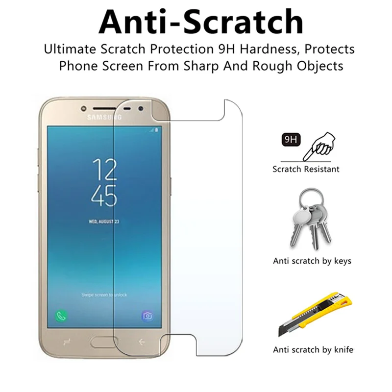 Protective glass for samsung j2 2018 on the galaxy X cover4 G390F j4 j 2 4 screen protector pro tempered film protect glas 2j 4j | Мобильные