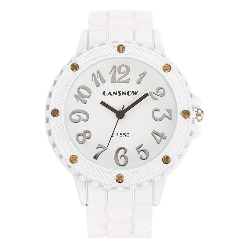 

Women Quartz Watch 2020 New Design Black White Big Dial Dress Watches Ladies Dress Analog Bracelet Clock Hot montre femme