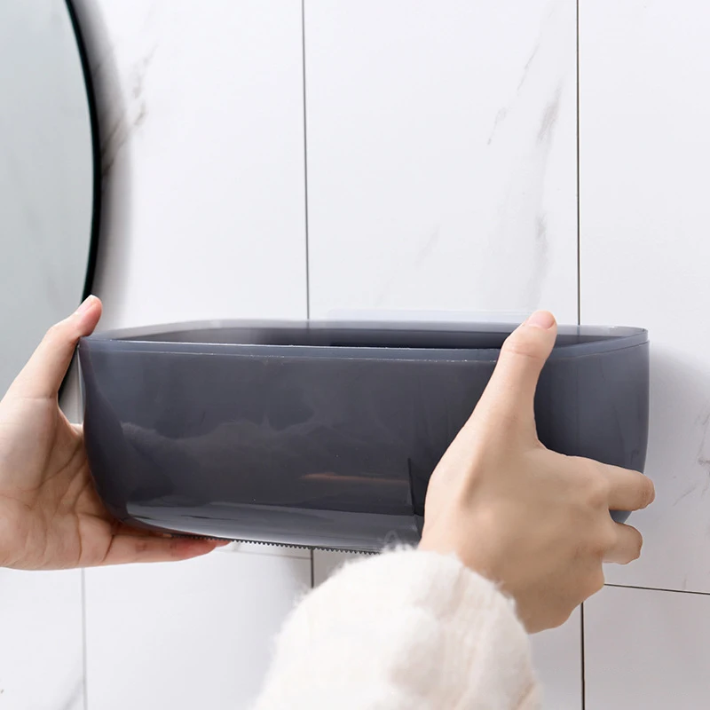 GUNOT Wall-mounted Toilet Paper Dispenser Portable Toilet Paper Holder Home Decoration Accessories Waterproof Tissue Storage Box