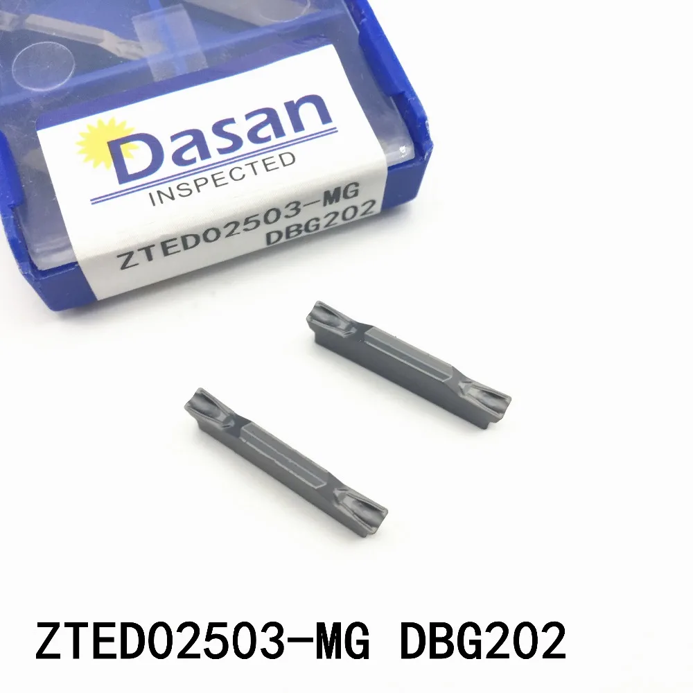 10 шт. ZTED02503 MG DBG202 твердосплавные вставки для фрез ЧПУ cnc inserts insert cnccarbide turning inserts