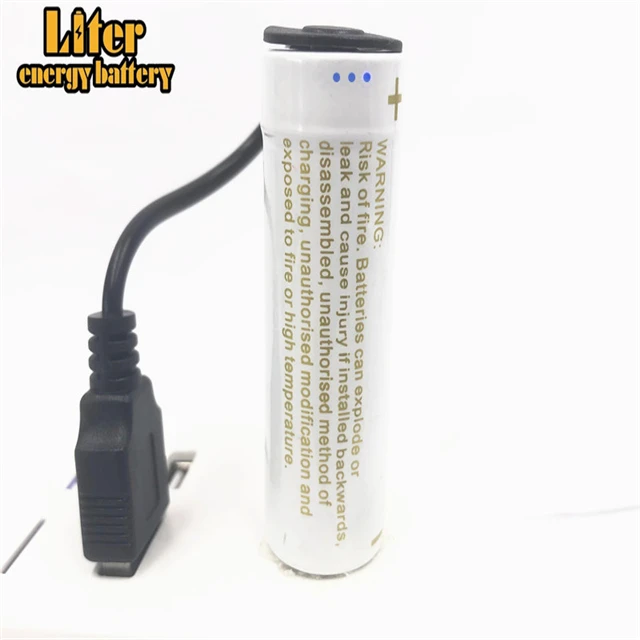 18500 USB 3 7 V литий-ионная аккумуляторная батарея 1800mAH usb diy power bank Li-Ion 1800mAh |