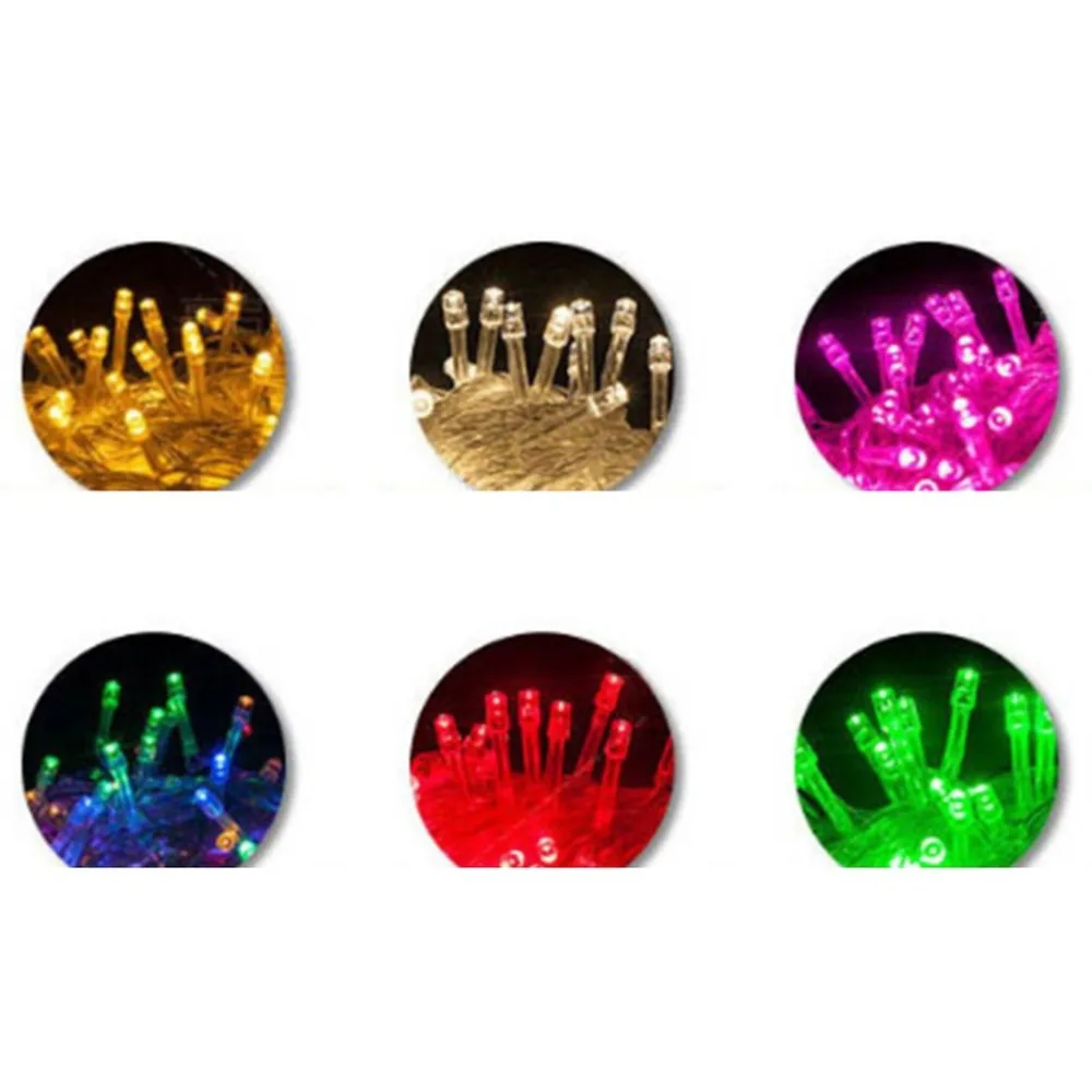 200/300 LED Battery Powered Bulb Column Christmas Tree Decoration Lamp String IP44 Courtyard Decorative Light | Освещение