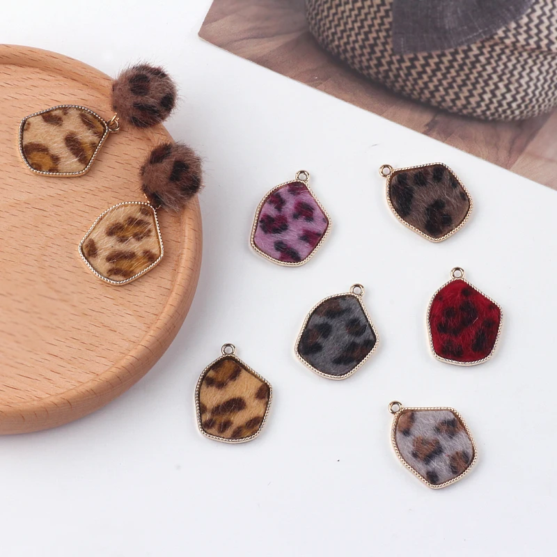 

30pcs/lot Geometry irregular shape alloy/polyester Fashion Earring/necklace/bracelet charms diy jewelry pendants accessory