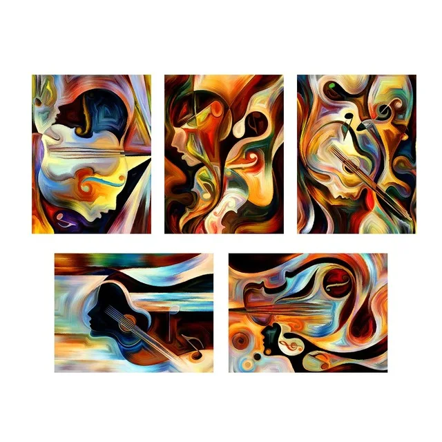 Алмазная мозаика стразы вышивка с изображением лица музыки квадратов круглых