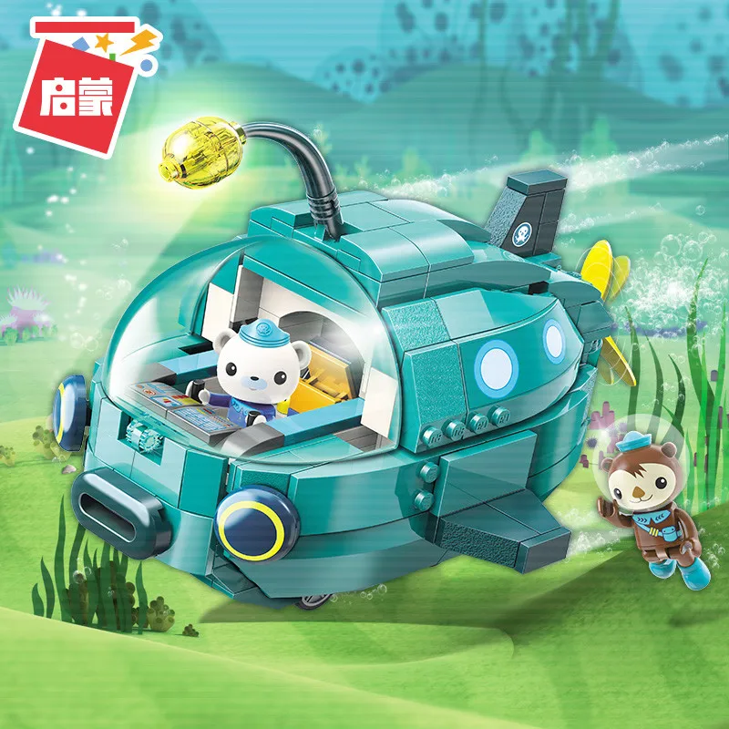 Octonauts строительные блоки GUP S полярное исследование автомобилей Barnacles kwazii