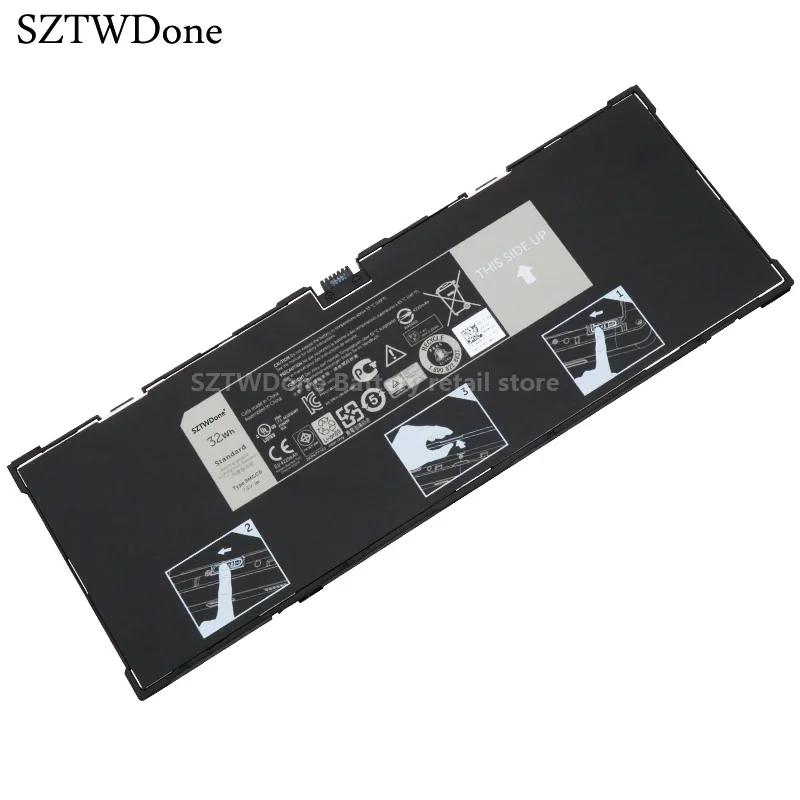 Новый аккумулятор SZTWDone 9MGCD для планшета Dell Venue 11 Pro 5130 T06G XMFY3 VYP88 7 4 в 32 Втч|battery for