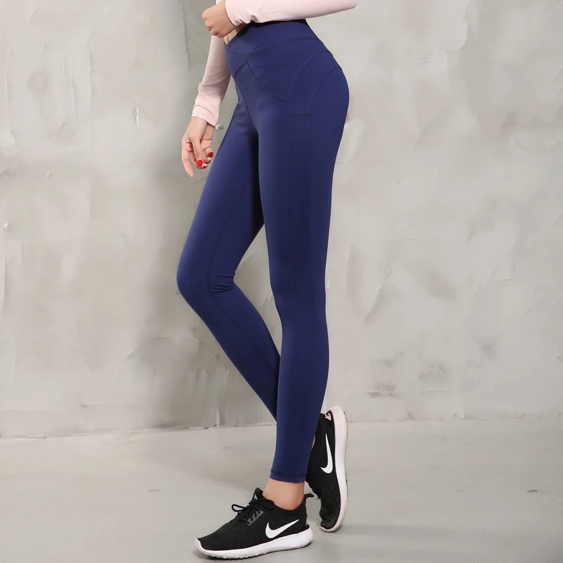Женские спортивные Леггинсы с высокой талией для йоги Сексуальные облегающие