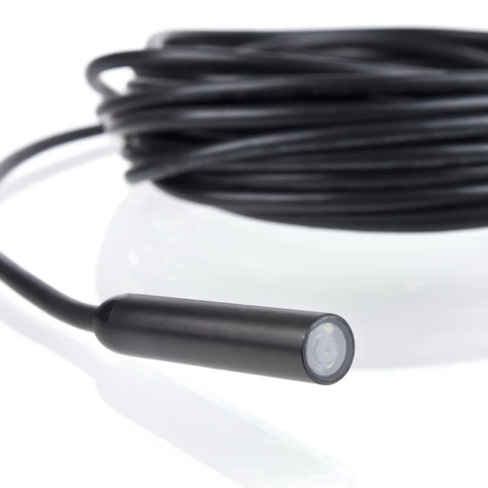 Мини Камера 10 мм USB линза эндоскопа м Длина Водонепроницаемый IP67 ПК бороскоп