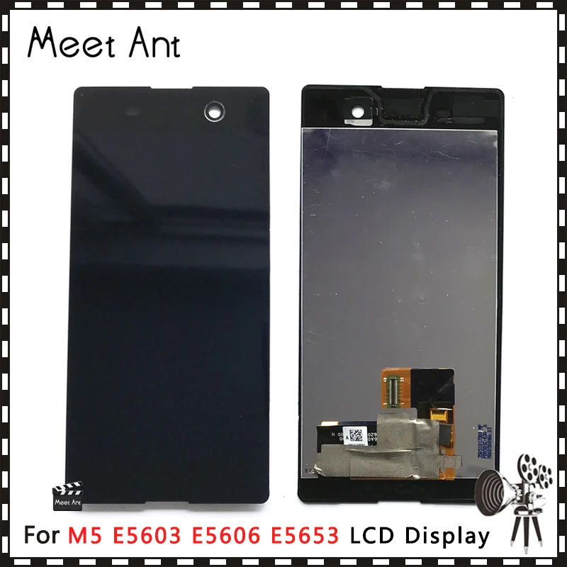 

DHL 10pcs High Quality 5.0'' For Sony Xperia M5 Dual E5603 E5606 E5653 LCD Display Screen With Touch Screen Digitizer Assembly