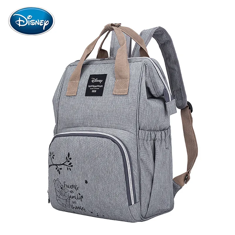 Синий Disney Мумия сумка классический аниме мультфильм рюкзак для ношения ребенка за спиной большой емкости из Мумия сумка - Цвет: Синий