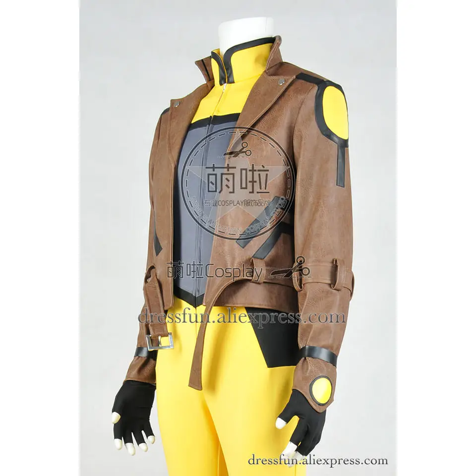 X-Men X Men Cosplay All-New X-Factor Gambit костюм Новая Коричневая Куртка Пальто Костюм Униформа