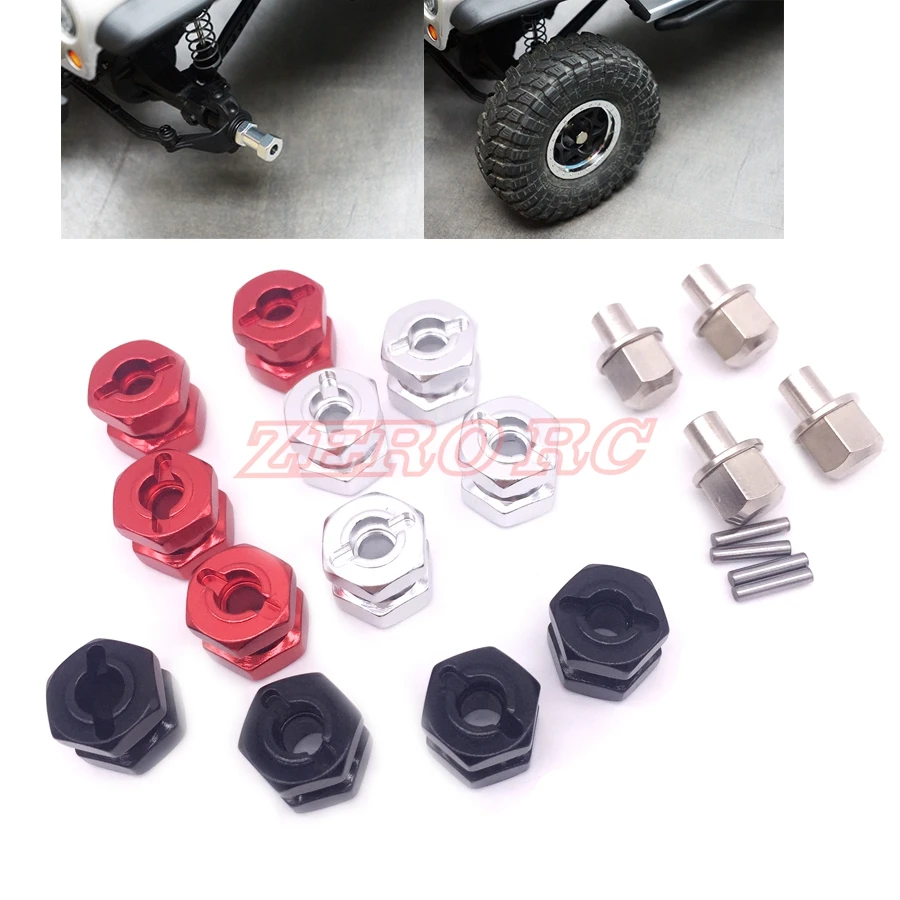 Сплав 12 мм офсетный шестигранный адаптер шестигранные ступичные колеса для