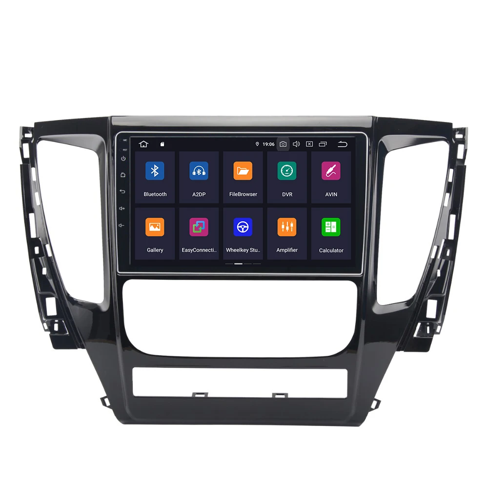 Автомобильное радио 1 Din IPS 9 &quotAndroid 0 для Mitsubishi Pajero Sport 2017 Bluetooth плеер 4 Гб ОЗУ 64 ПЗУ