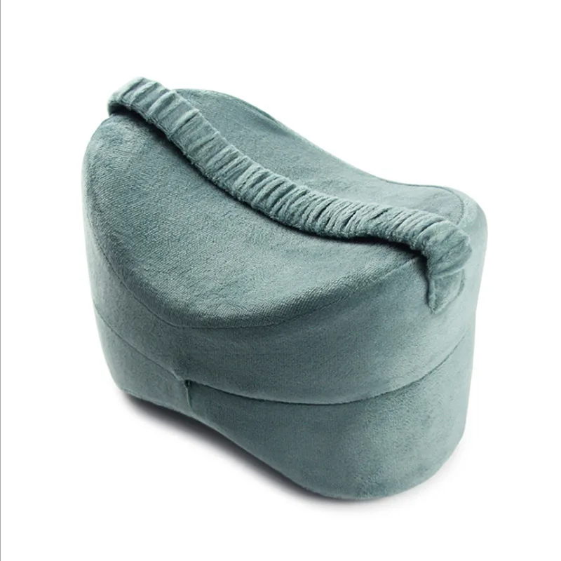 Light Blue Высокое качество Memory Foam подушка для ног на танкетке для Sciatica облегчение боли в ногах моющаяся Подушка для беременных - Цвет: Light Blue