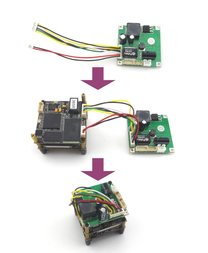 Lihmsek 2.5A PoE плата модуля для безопасности CCTV сети ip-камер мощность через Ethernet 12 В 2.5A выход IEEE802.3af совместимый