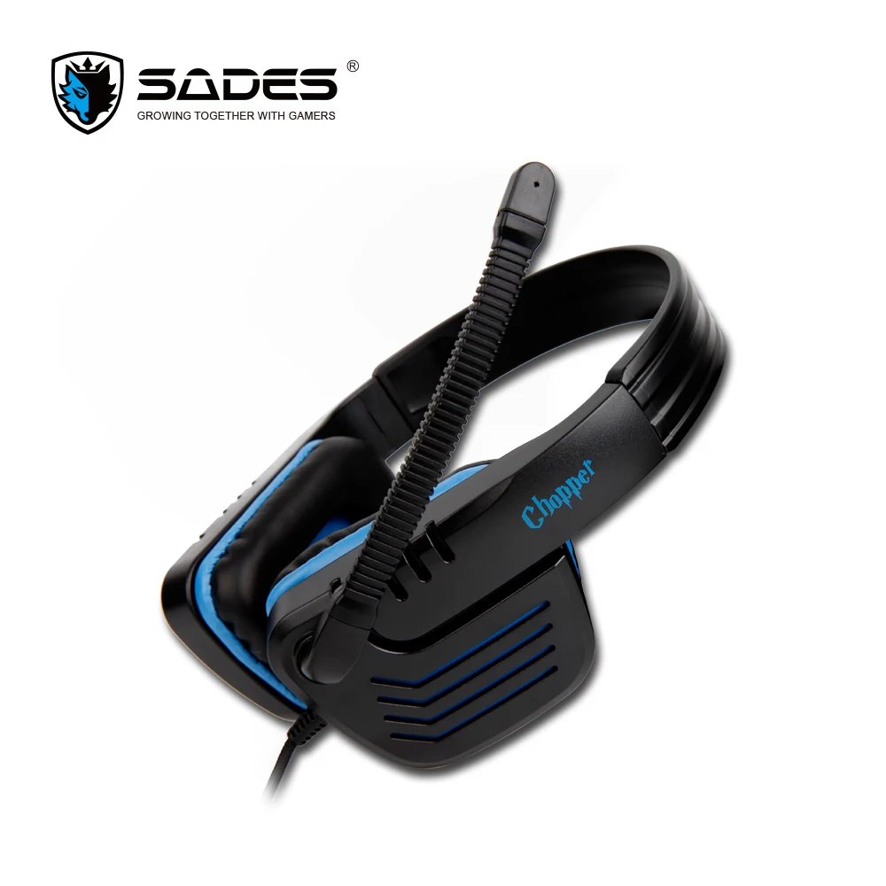 SADES Chopper стерео глубокий бас Sound Gaming Headset наушники 3 5 мм легкий | Электроника