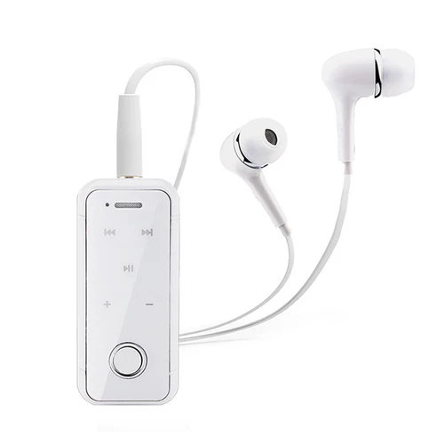 Белый DAONO i6s беспроводные наушники Auriculares драйвер Bluetooth наушники гарнитура звонки напоминают спортивные голосовые напоминания клип гарнитура - Цвет: Белый