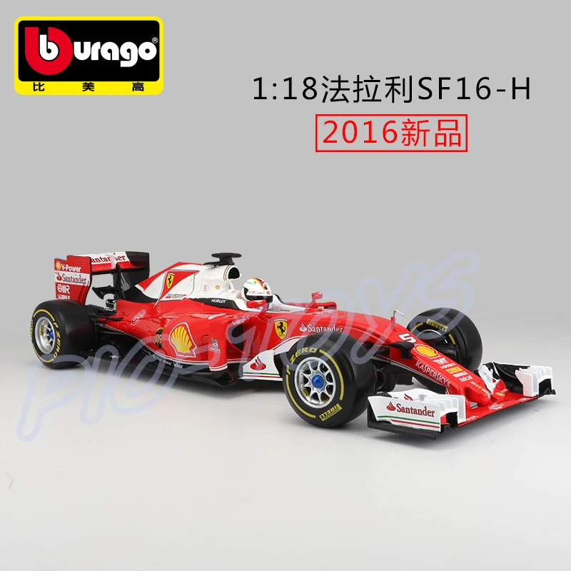 Рождественский подарок модель Φ F1 1/18 Коллекционная гоночного автомобиля