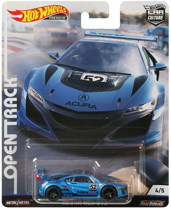 Open Track-4 Hot Wheels автомобиль 1: 64 Автомобиль культура открытый трек NISSAN MERCEDES AUDI AUCRA Коллекционное издание металлическая литая модель автомобиля детские игрушки - Цвет: Open Track-4