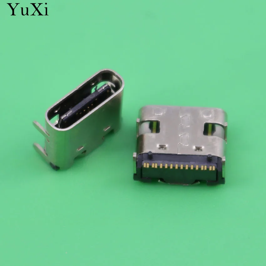Юйси USB 3,1 тип-c 16pin гнездовой разъем для мобильного телефона зарядный порт зарядная розетка буксировочная штепсельная вилка