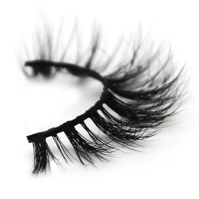 A075 3D норки ресницы Природный Длинные тонкими Поддельные долго Макияж lashes